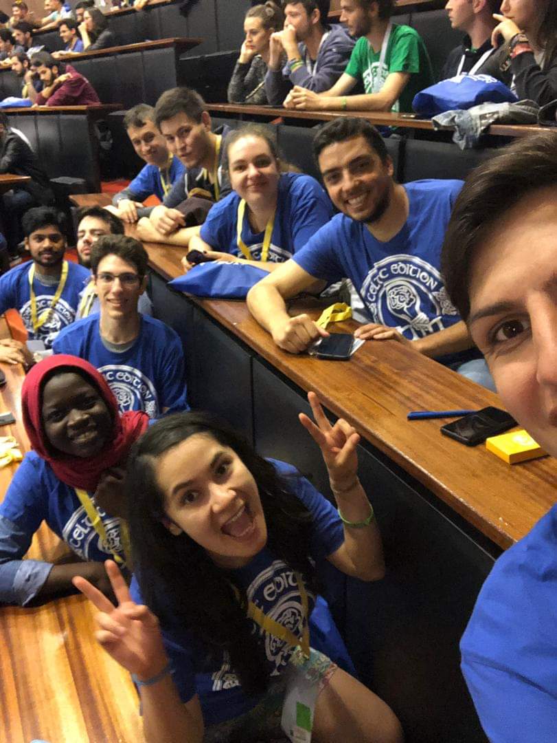 miage68's tweet photo. Voilà les Mulhousiens qui sont présents aux JNM à Rennes ! #JNM2019 @jnm2k19 https://t.co/7mU8KDWyAT