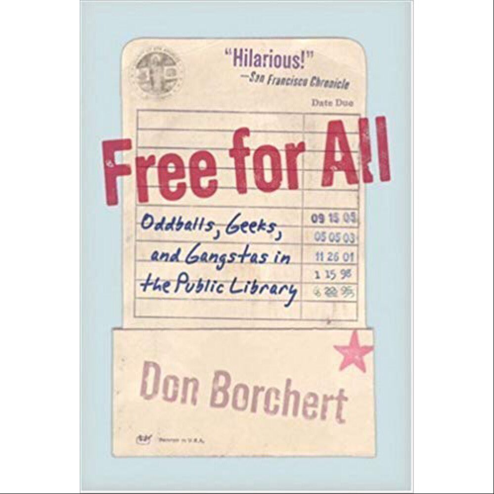 MarianLiberryan's tweet photo. And how could I forget #librarians FREE FOR ALL #DonBorchert @kcurCST @kcur #Bibliofiles #readadv @KCLibrary #worklit #oddjobs https://t.co/T0TeOn6z4Q