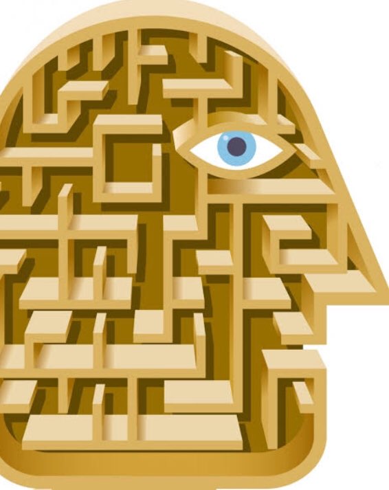 Thinking vs paying attention. Thinking can take you to the past or the future- habits and worries. Paying attention activates creativity