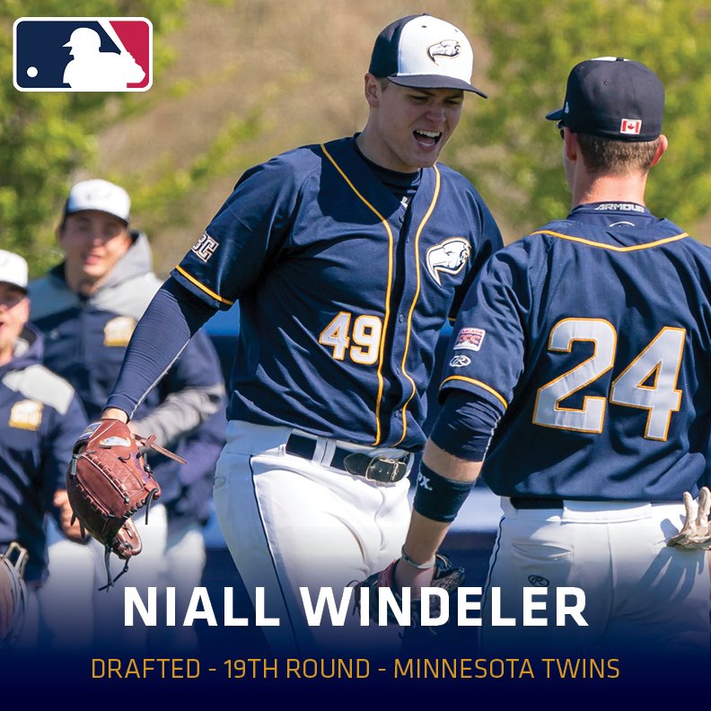 Dreams made reality.

Congratulations <a href="/Windy_16/">Niall Windeler</a> on being drafted by the <a href="/Twins/">Minnesota Twins</a>!

#ubcbaseball #mlbdraft