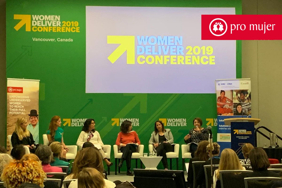 promujer's tweet image. At @promujer, we believe in #ThePowerOfInclusion! Our President and CEO, @cavalcanti_nyc, is representing us in the #WD2019 Concurrent Session: &quot;Financial Inclusion for Women in the Global South.&quot; #LatinasDeliver @IDRC_CRDI