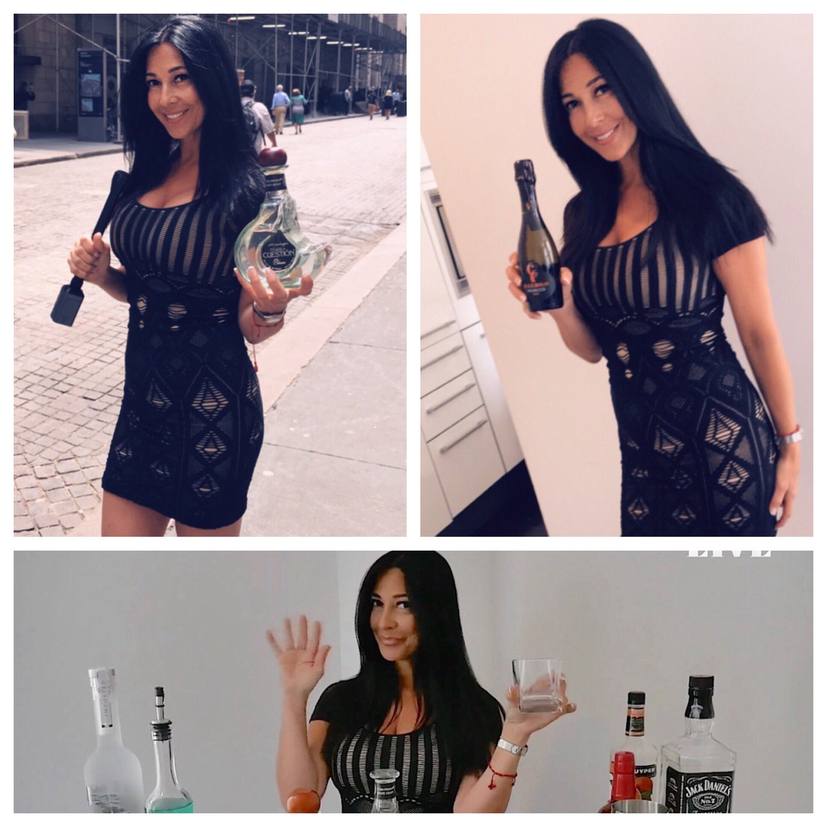 Carlafacciolo's tweet photo. Great day @liquidlunchtv  with #FaccioloProsecco #cuestiontequila  watch us on  @newsmediatv for the ? Of the day.. https://t.co/QX9Lf4T9uA