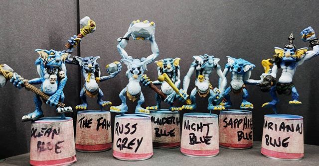 Bunyip_Studios's tweet photo. The gang is all here, getting close to finishing these guys, far left Troll is finished
.
.
.
#instarpaint #eavymetal #brushforhire #miniatures #paintingminiatures #bunyipstudios #twitchcreative #twitchstreamer #twitch #hobby #harderandsteenbeck #infinit… https://t.co/wJet0jvt41 https://t.co/X5YWiNohrf