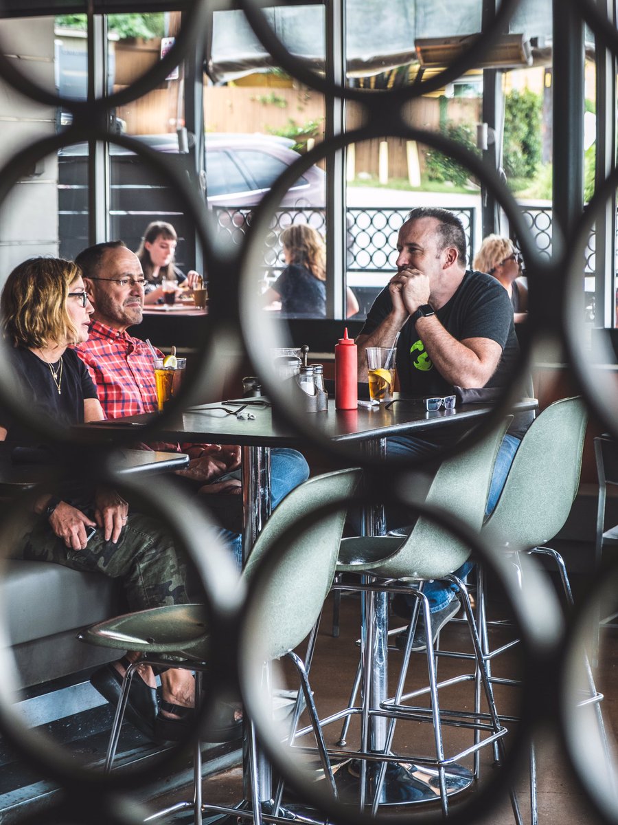 "It is more fun to talk with someone who doesn't use long, difficult words but rather short, easy words, like 'What about lunch?’ “A. A. Milne (Author of Winnie-the-Pooh) #elmrg #24diner #24dineratx #austintexas #Lunchtime #austinfood