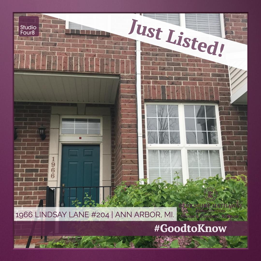 #JustListed for #Rent - this beautiful condo in Ann Arbor, Michigan!

Complete with 2 bedrooms, 2 full baths, a Two-story great room, gas fireplace, views of the pond and more! 

#GoodtoKnow #StudioFour8 #NewtotheMarket #AnnArbor