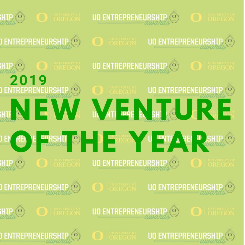 UOregonLCE's tweet photo. Countdown to next week’s UO Entrepreneurship Awards recognition luncheon Who is going to win New Venture of the Year? #StartupDucks https://t.co/M8cSTFNZfl https://t.co/iw9HtyyHDO