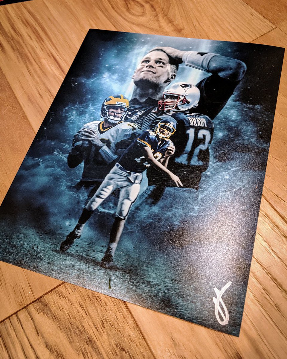 thatmattsharpe's tweet photo. 🚨🚨 think i have some really fun prints for you this week...

RT + FOLLOW to enter to win *your choice* of 1 of these 8x10 prints, featuring:

@TomBrady
@ChicagoBears 'D'
@AtlantaFalcons 'O'

@PatrickMahomes

closes thursday 6/6 @ 7pm ET (🇺🇸🇨🇦 only)

good luck! 🤞👊 https://t.co/P2xOFQEPy6