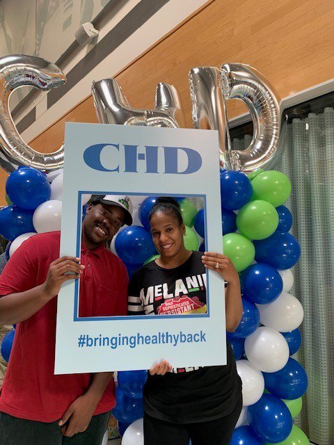 CHDSpringfield's tweet photo. “Bringing Healthy Back” organized exclusively for staff and clients drawing crowds to the Basketball Hall of Fame. Impressive offering of demonstrations, food stations giveaways and more! #bringinghealthyback #wellnesswednesday #wellnessatwork https://t.co/im6P1TOytq