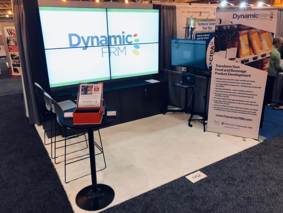 PSCGroup's tweet photo. #IFT19 is a wrap! Thanks to everyone who stopped by to learn more about our #DynamicFRM Formula and Recipe Management solution. https://t.co/fzP0d02xdV  #dynamics365 #foodandbeverage #foodtechnology #plm https://t.co/Tyj0JKX8J9