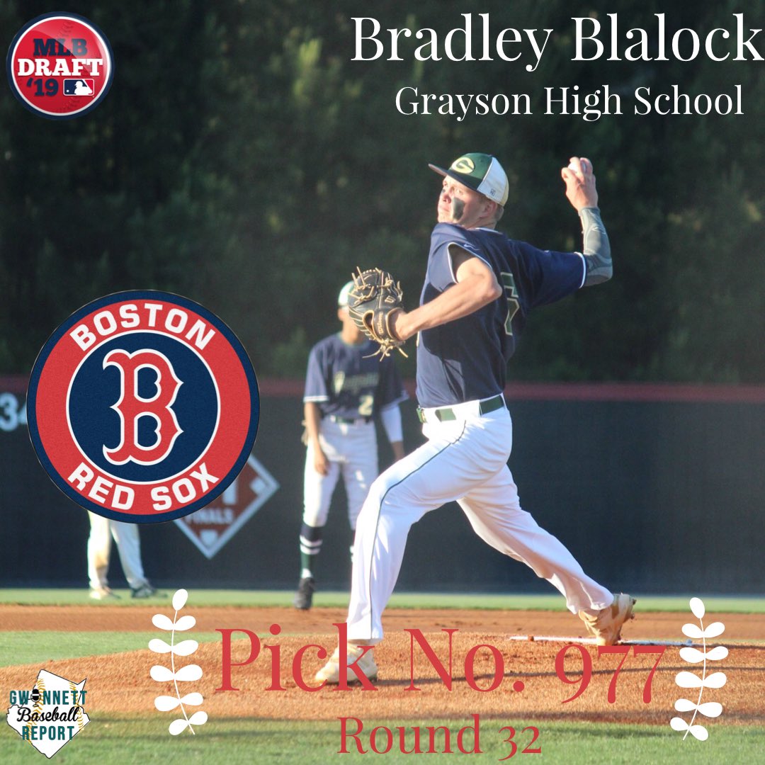 Huge congrats to our very own <a href="/bradley_blalock/">Bradley Blalock</a> for getting drafted today by the <a href="/RedSox/">Red Sox</a> ‼️
