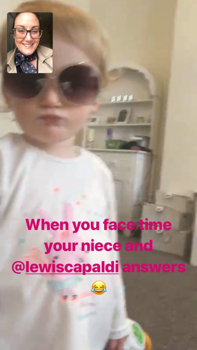 Charlie_healy's tweet photo. Face timing your niece or @LewisCapaldi 🤔 https://t.co/noziJNh6gU