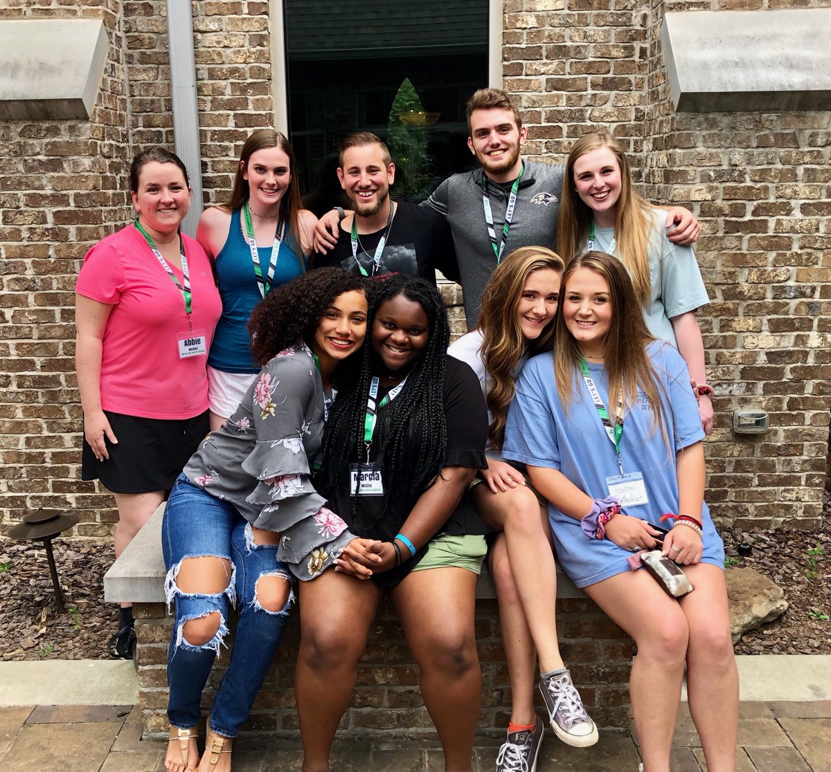 nealabamafca's tweet photo. Former Intern Luncheon was today and we had the BEST TIMES EVER having them all back โHOMEโ at FCA for a few. #WERFAM
#BTE https://t.co/cShgIr0BoH