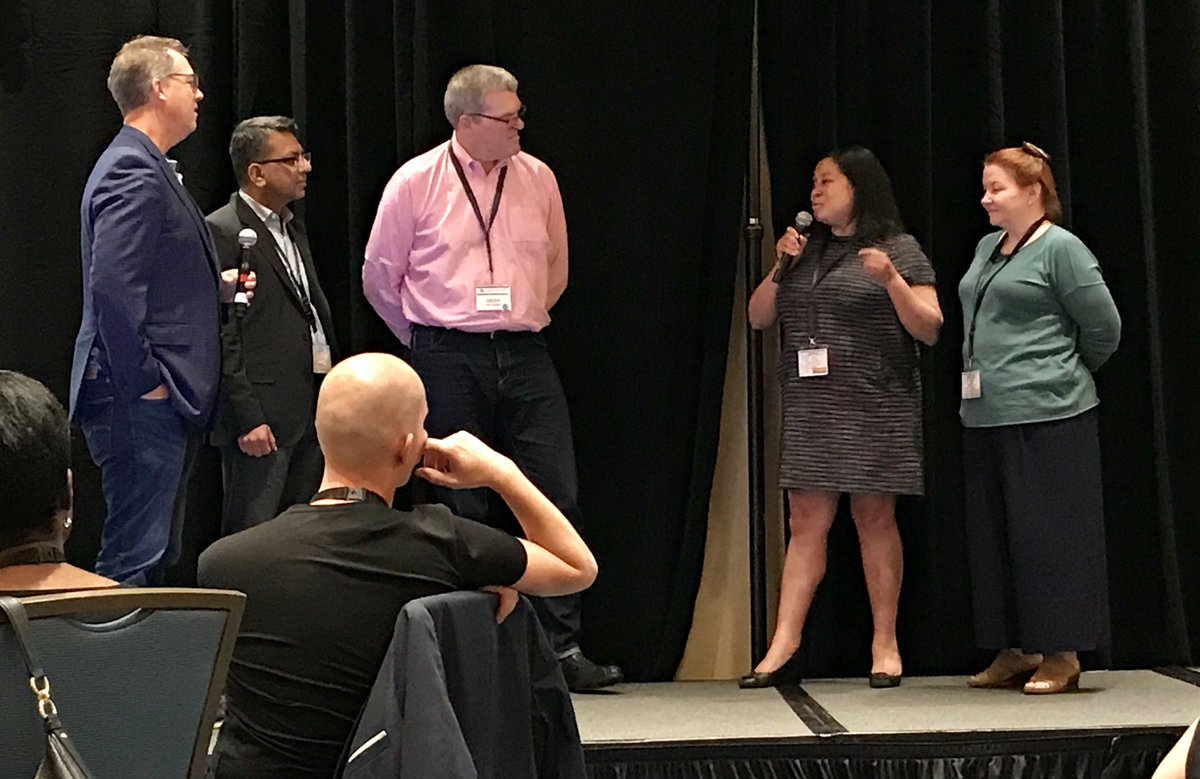 AngeleJohn's tweet photo. Excellent @IBM Talent &amp; Transformation Academy in Atlanta this week. Fun to present with @MaureenPlowman about #HR Shift to the Cloud, and see our deep-dive team win the overall Shark Tank competition. Congratulations! I'm excited about what's next... #ibmworkday #peoplespractice https://t.co/Xc8Tddf92G