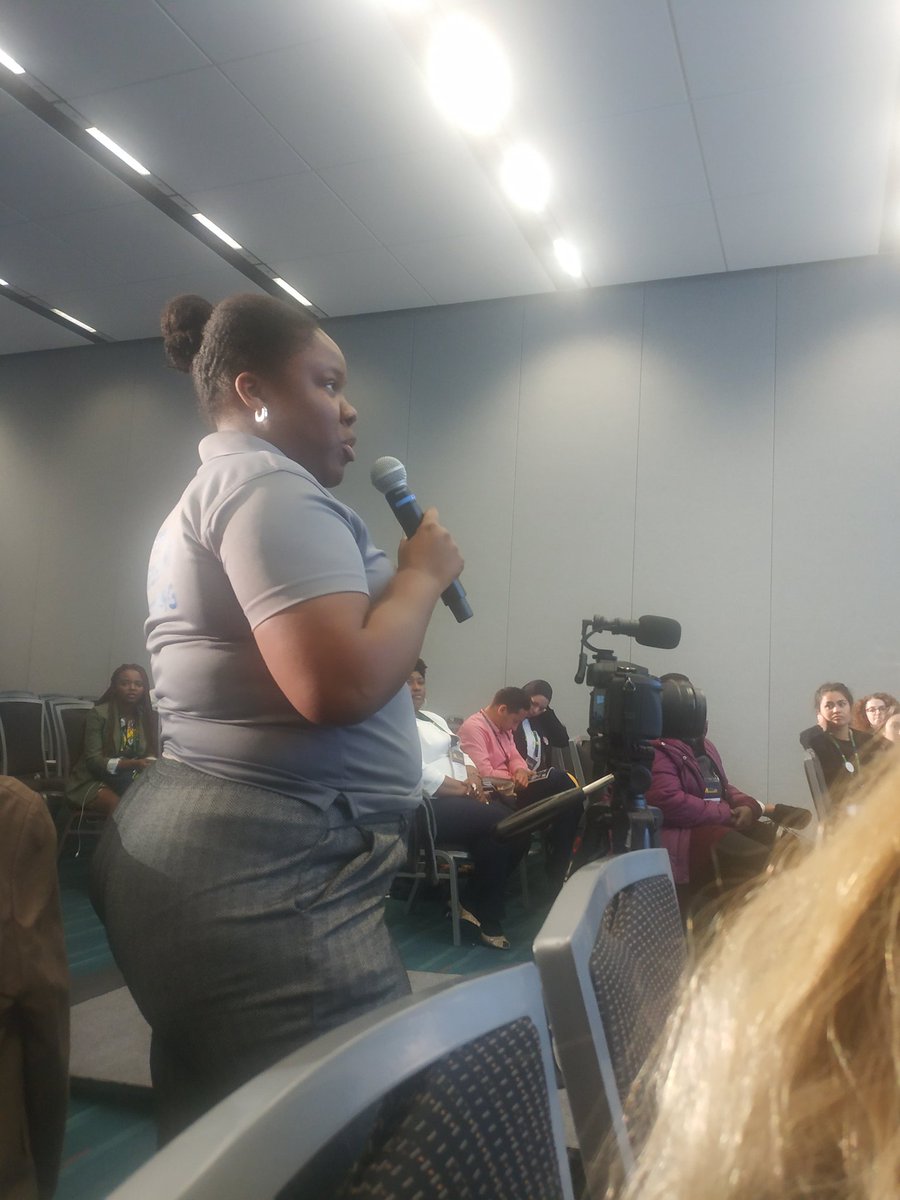 Swatee's tweet photo. @alianollivierre asking what the experience is of programming #SRHR for #trans communities? In Barbados there is so much taboo so I'm keen to learn....Yes to bringing an #intersectionallens #LGBTI @WITHandFORgirls #WD2019 https://t.co/zyfcGez9ei