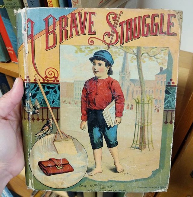 I should go back and buy this. It had an hand written note in the front dated 1887, I have no idea what it's about but it seems special and oddly relevant