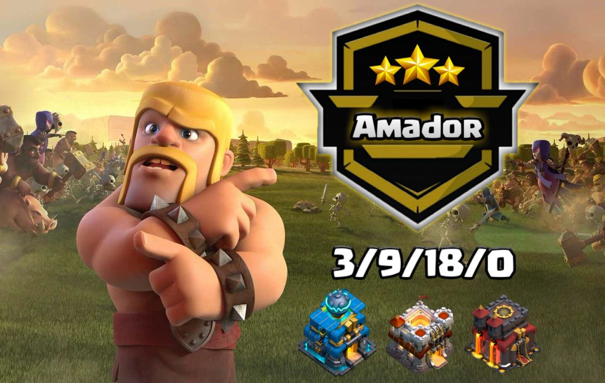 Hoje anunciamos mais uma das divisões que irão compor nosso campeonato 💪
E aí, seu clã gosta desse BD?
Fiquem ligados para mais novidades, acesse também nosso discord: discord.gg/v7gx4en
#fbc #cbc #cbcamador #coc #ClashOfClans
<a href="/ClashofClansBRC/">Clash of Clans BR</a> <a href="/ClashofClans/">Clash of Clans</a> <a href="/supercell/">Supercell</a>
