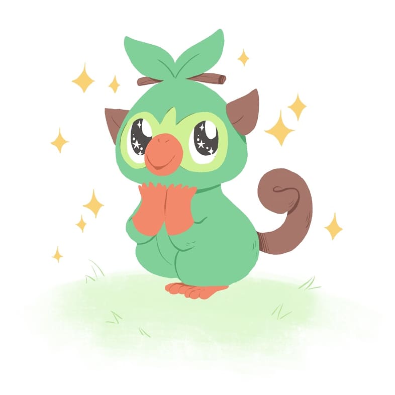 stebby333's tweet photo. Did someone say #pokemon #NintendoDirect ??? #PokemonDirect #art #GrookeyGang #GROOKEY #illustration #artist https://t.co/60HHgQ19vL