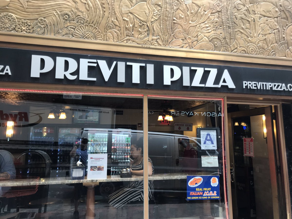 PrevitiPizza's tweet photo. They’re back!   Lemon Ice King of Corona Italian Ices https://t.co/grtcR7oBjb