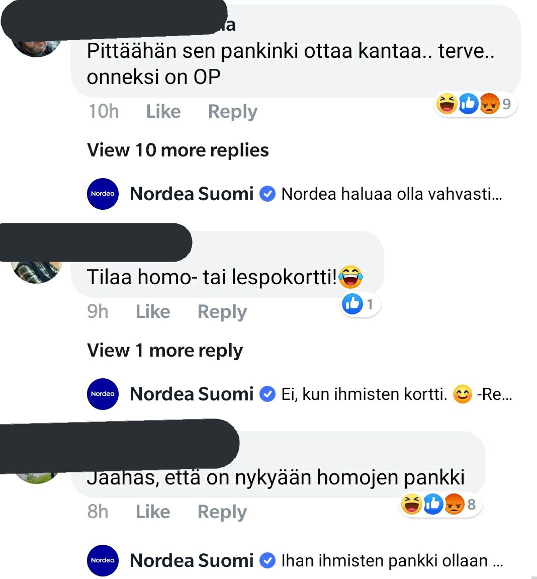 Kommentit ovat aina parhaat.