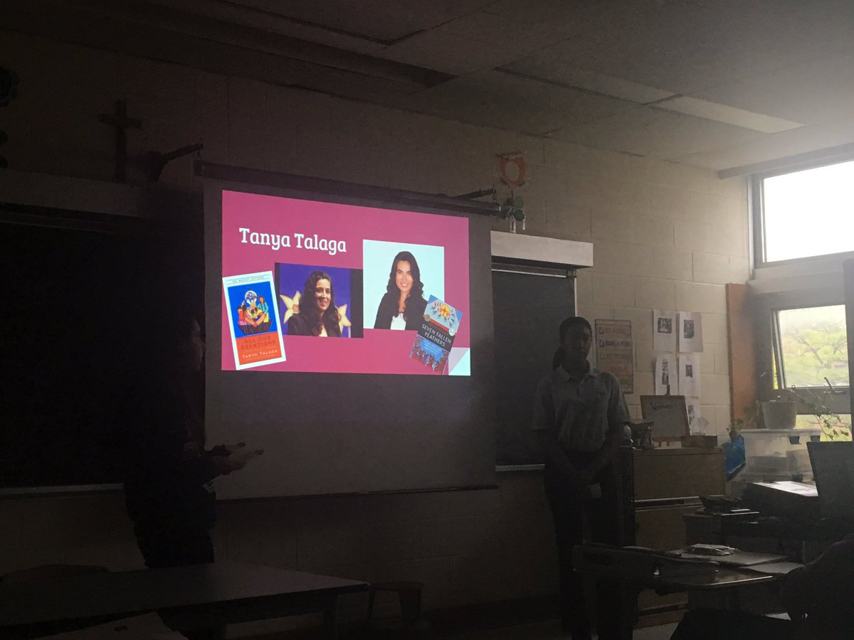 BMTM_Chaplaincy's tweet photo. It is #indigenouseducationweek and it is inspiring to see my students final projects supporting an indigenous renaissance. Today we connected the characters in our novels to the real life hero’s like @TanyaTalaga @powwowcafe @tearafraser @cheekbonebeauty https://t.co/IC3rUzewSx