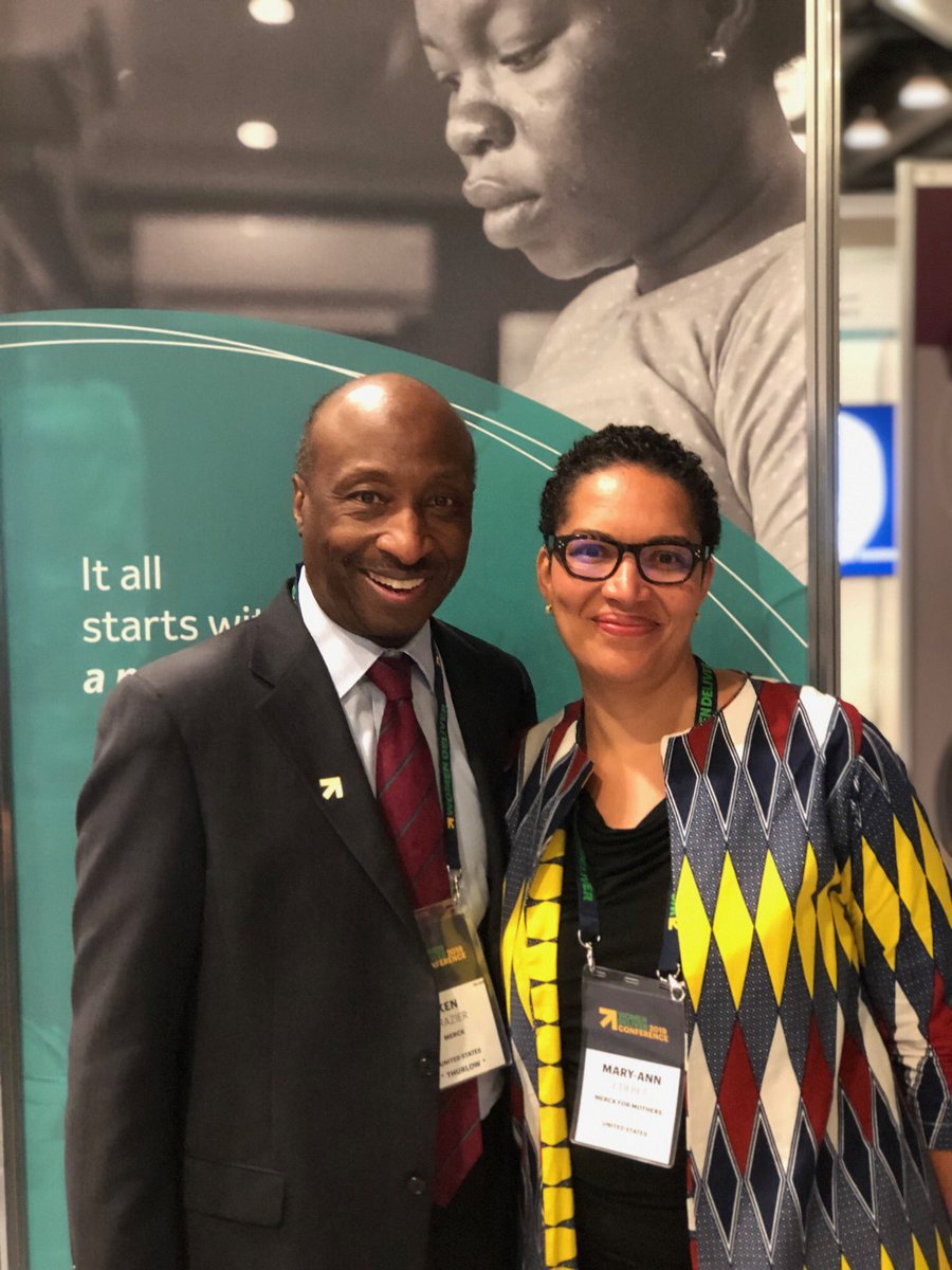MEtiebetMD's tweet photo. Honoured to share the impact of the @MerckforMothers team and partners with @Merck CEO Ken Frazier at #WD2019. Follow #TheMomEffect to learn more about the inspirational journeys of 4 women. #MerckIAmInspired https://t.co/pbPQUztUQx