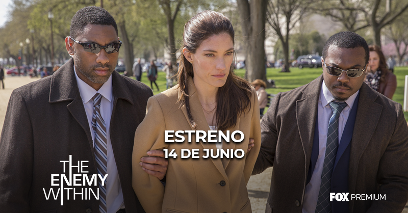 STARPremiumLA's tweet photo. Ella es #EricaShepherd y está dispuesta a vencer a todos sus enemigos, sin importar de quién se trate. 

No te pierdas el estreno de #TheEnemyWithin el próximo 14 de junio sólo por #FOXPremium. https://t.co/AV4AU2PcKr
