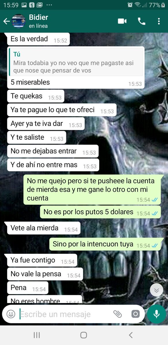 Ivan53909040's tweet photo. Ahi mas capturas pero nose si se entiende este chabon tiene un clan que se llama royal imperial y van a ver que la mayoria tubo problemas con este chabon , le gusta quedarse con cuentas y nunca paga lo que dice , y ahora me roporto la cuenta  no caigan con este chabon https://t.co/a5C4XKqTYp