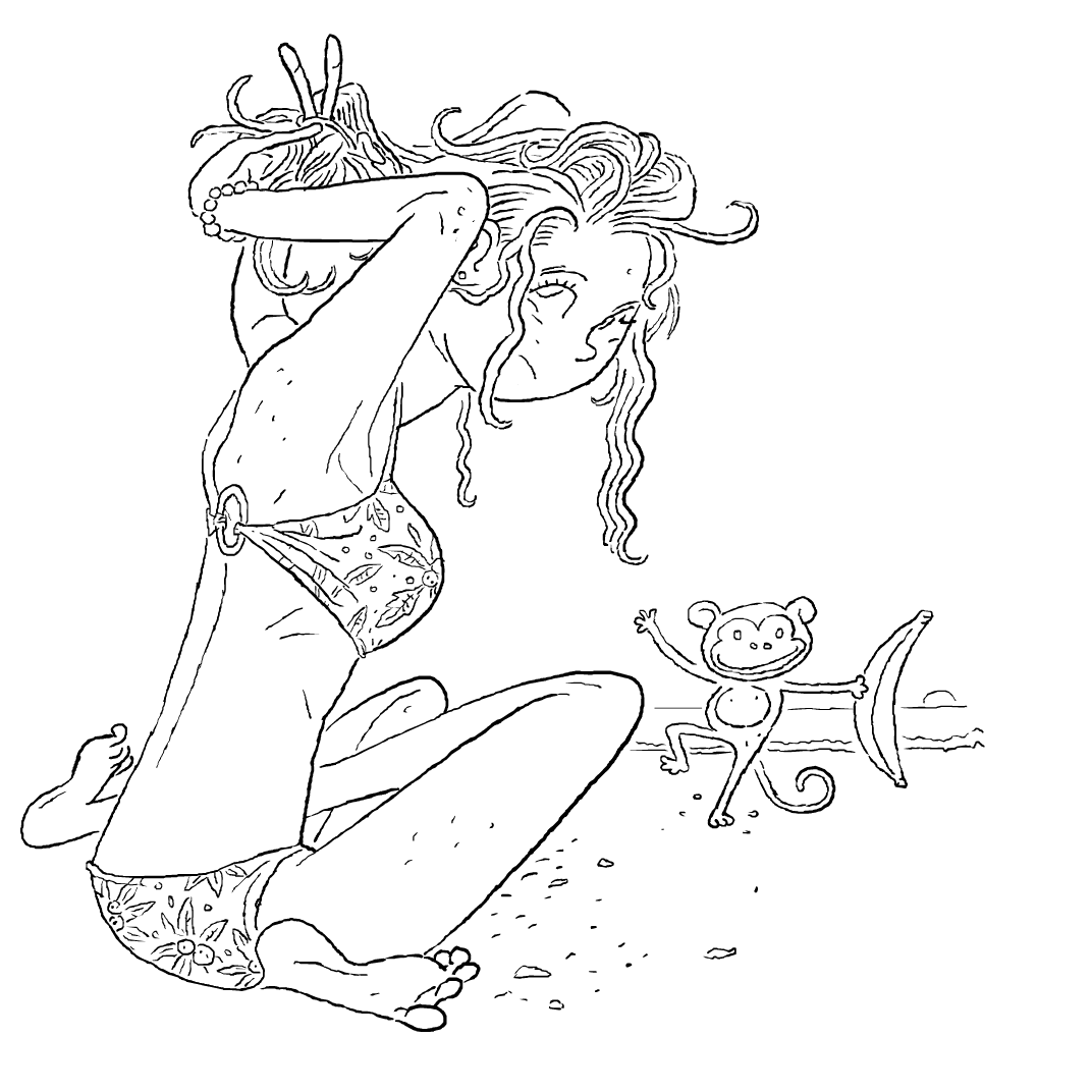 Girls and their pets! 