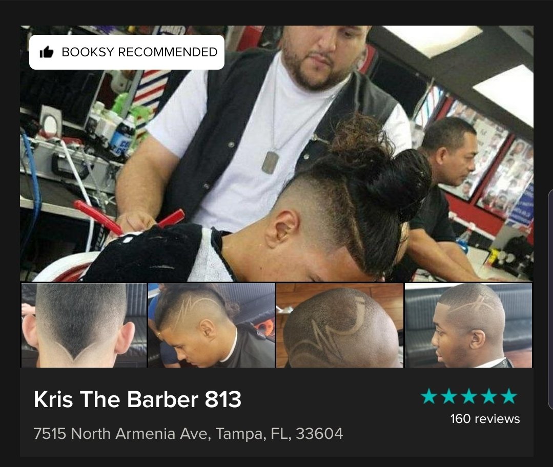 💈Booksy recommended based of 160 ⭐⭐⭐⭐⭐ client reviews! ⬇️Download the @booksybiz app now to set an an appointment!  All New customers who screenshot this and book with me will receive 25% off their first cut! #booksy