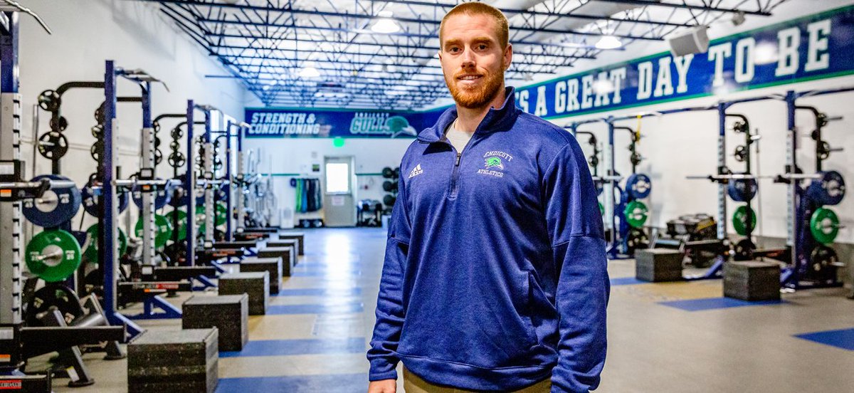 NEWS: Dustin Promoted to Head Strength and Conditioning Coach #GoGulls ecgulls.com/x/99d7t

"This new position will further elevate our department, our student-athlete experience, &amp; will create potential opportunities for our Exercise Science students," Asst. A.D. James Daley