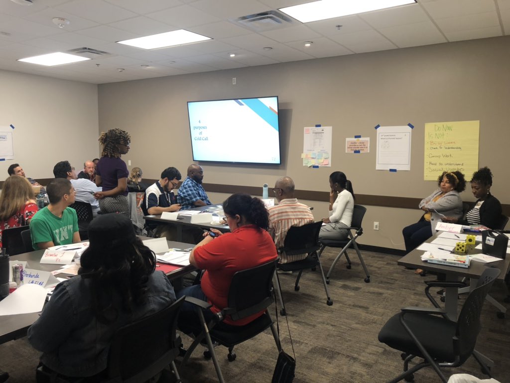 jaimebhtx's tweet image. Cold Call in Rm#145 @TeachSpring reviewing the #SpringWay practices in @SpringISD