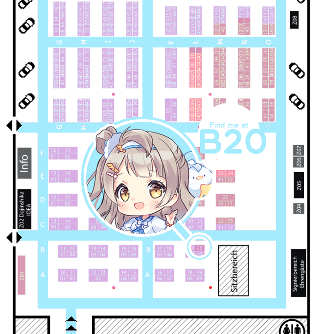?#DoKomi2019 Catalogue ?

Have a small update on the "new" stuff I will be offering at @dokomi !

Please feel free to visit me at my booth B20 in Hall 13, I'm looking forward to it ✨ 