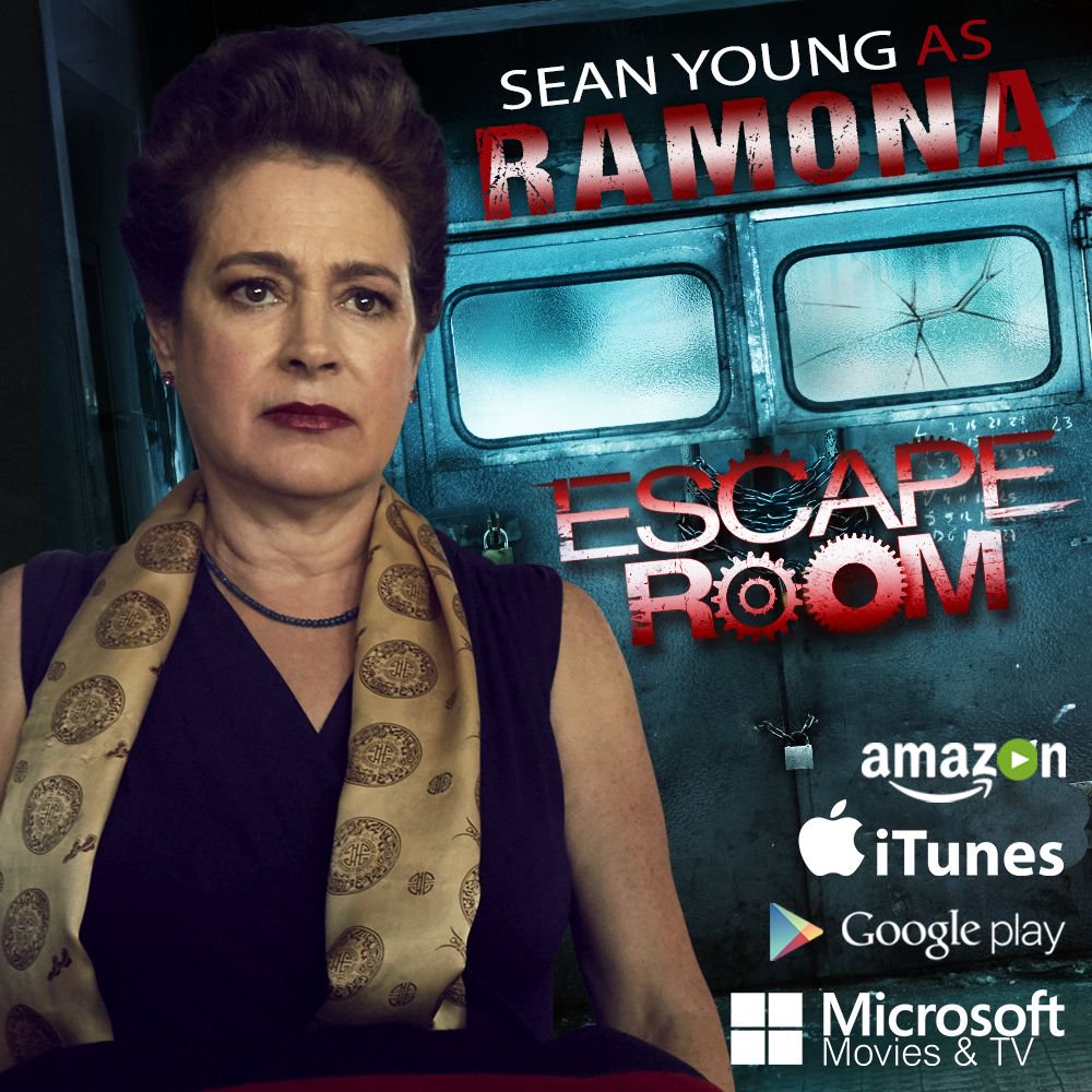 Ramona is the shop owner of many unique items. All of her relics, very real, some even very dangerous....like the Skull Box! Watch Sean Young as Ramona in #EscapeRoom. Watch it today! buff.ly/2EyUDnq

#EscapeRoomMovie #SeanYoung #Amazon #iTunes #GooglePlay #MicrosoftStore