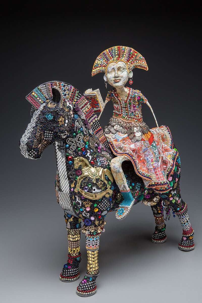 LQAF's tweet photo. Mixed Media may be two or three dimensional, and includes more than one type of physical material.  The imagination is limitless when it comes to this category.  Pictured: art by Gaston Carrio, art by Kathy Ross. #mixedmedia #art #artists https://t.co/IpDQsD7dbI