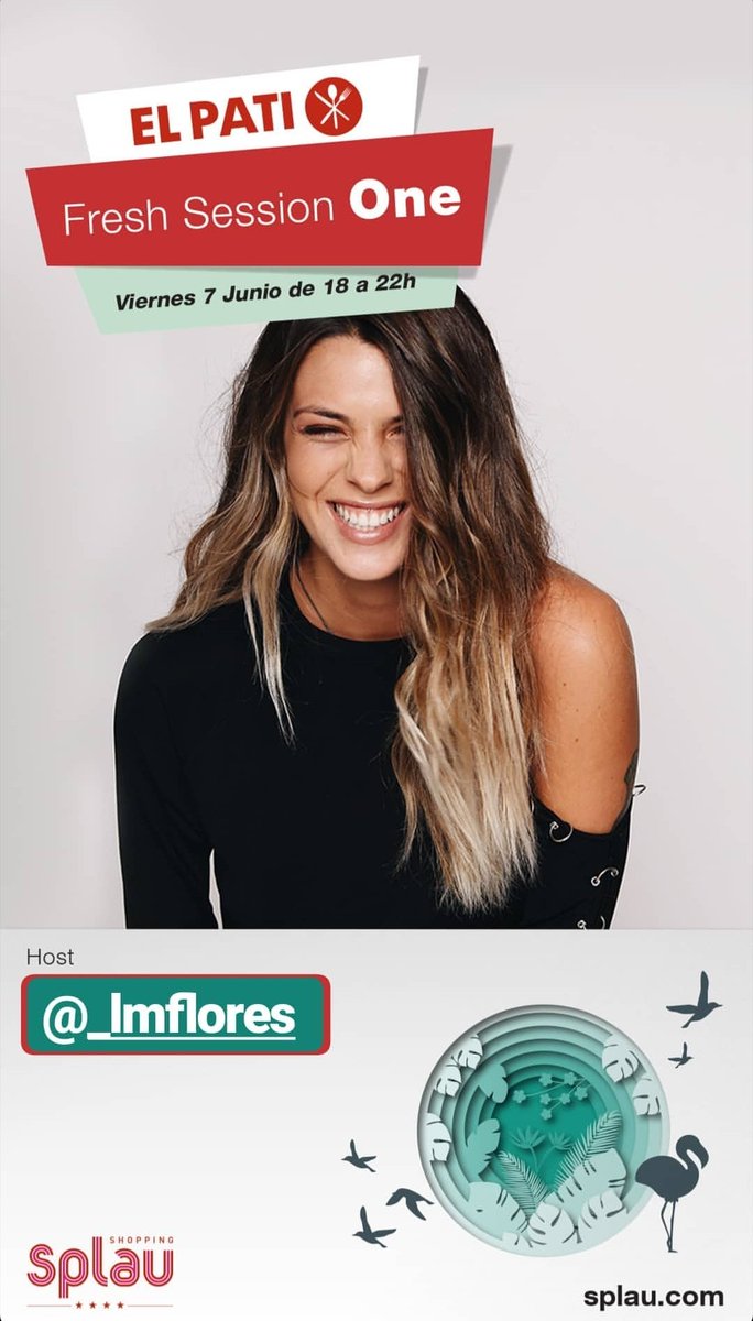 leokantab's tweet photo. Este viernes @_laurimatamoros en el centro comercial #ccsplau de Cornellá celebrando #elpati
(actividades, música...)
No os lo perdáis 😜 https://t.co/7EvaEflZGW