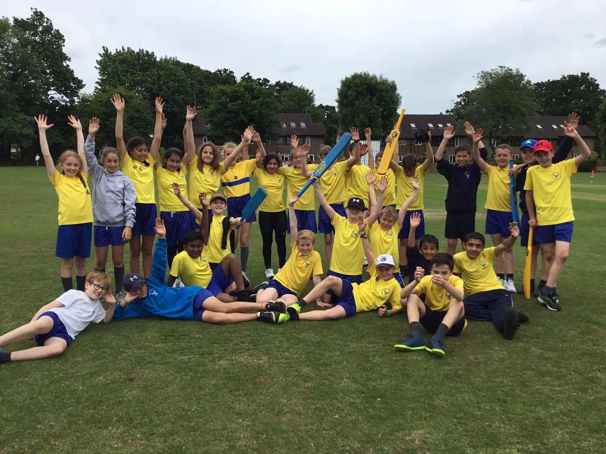 This incredible group came FIRST in today’s tournament! #champions #winners #kwikcricket