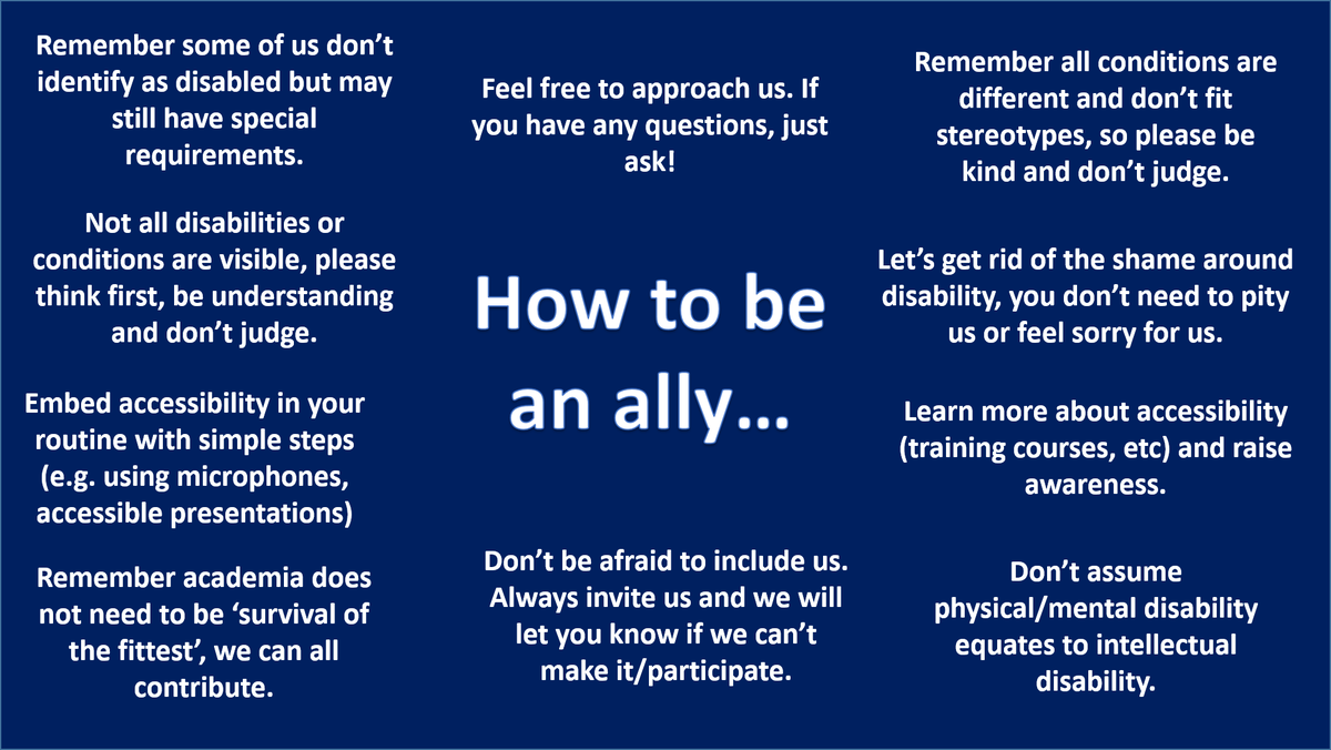 tigerinstemm's tweet photo. So it's over and out from me today! We have had some amazing discussion on #accessibility in #STEM. Thank you to everyone who contributed! Just to sum up, I have taken some of your comments and tried to collate them all together below! Enjoy! #TIGERinSTEMM https://t.co/ESM5nPRZvC