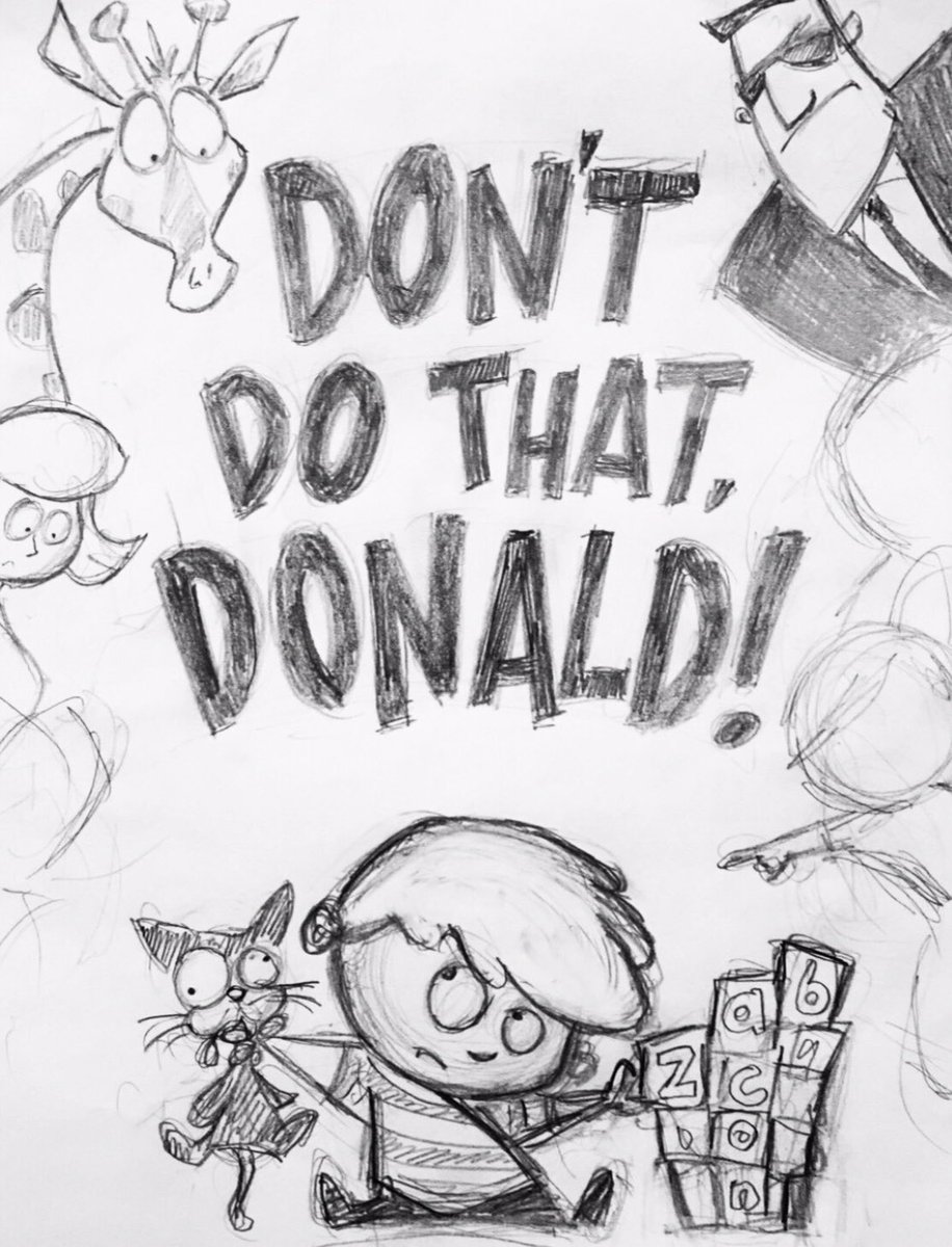 PaulRigbywrites's tweet image. If you pledge for the ‘Original Donald Sketches’ edition of #DontDoThatDonald these are some of the unique, hand-drawn and personally SIGNED sketches you could receive (all have become images in the book).
4 have gone already, only a few left now . . .
unbound.com/books/dont-do-…