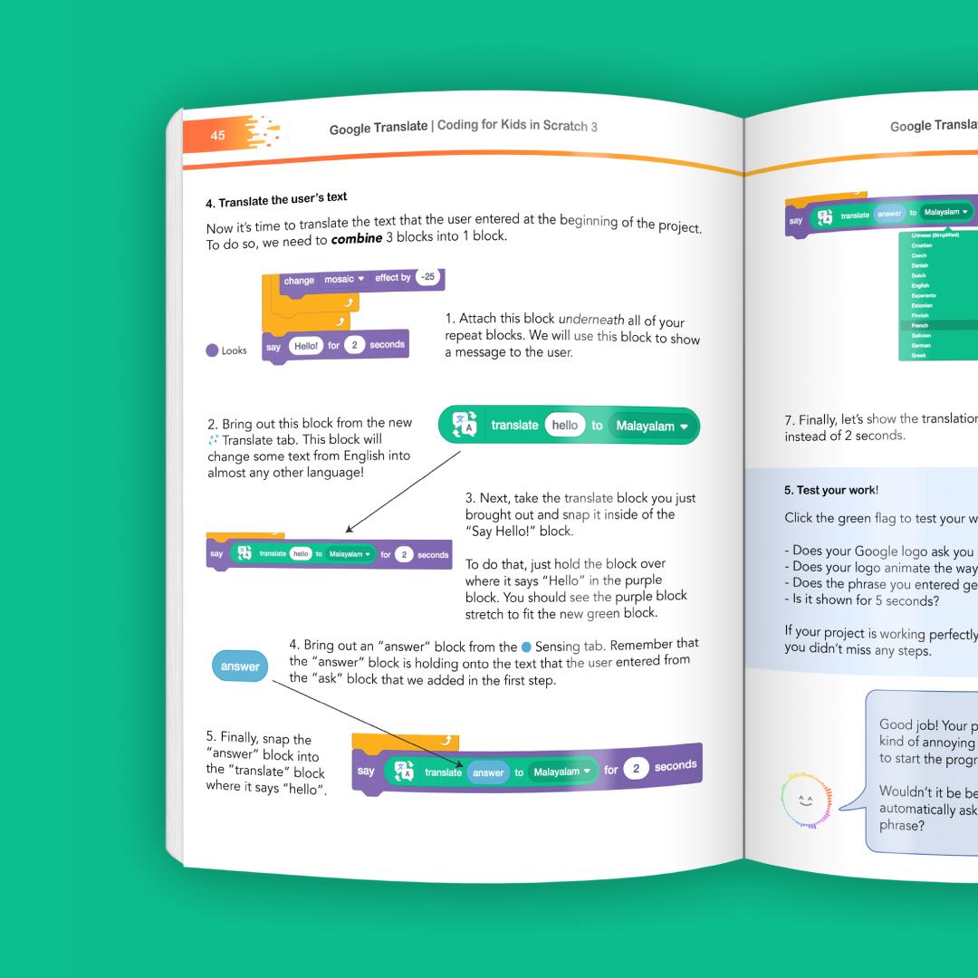 codeCampusED's tweet image. Did you know that we wrote the Amazon-bestselling book on coding for kids in Scratch 3?!
Teach your kids and students how to use concepts like AI, Augmented Reality, Machine Learning - and so much more! - through the kid-friendly projects in this book!
amazon.com/Coding-Kids-Sc…