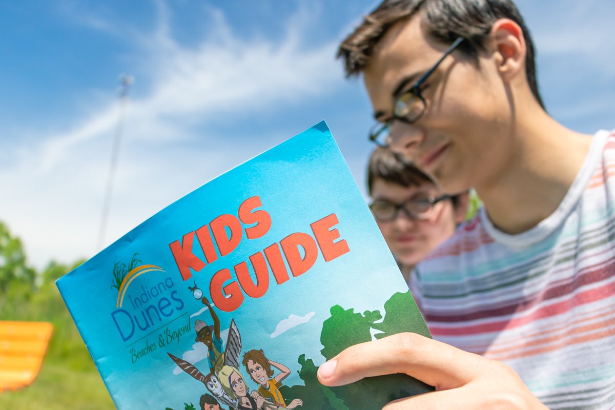 indianadunes's tweet photo. Weโre jumping for joy over our new Kids Guide! Stop by the Visitor Center to pick up your copy and join the #IndianaDunes Discovery Kids on your next adventure.
#beachesandbeyond #kidsguide #discoverykids #indianadunesnationalpark #indianadunesstatepark #outdooradventures https://t.co/sYQsrg4N4u