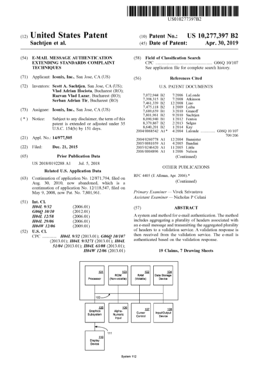 Truemark's tweet photo. Iconix issued twelfth US Patent  https://t.co/go0S9g86Z8 https://t.co/vm9pU7dSnB