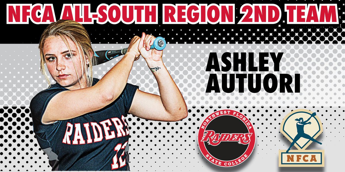Congrats to <a href="/ashley_autuori/">ash</a> on earning <a href="/NFCAorg/">National Fastpitch Coaches Association</a> All-South Region honors after an impressive freshman campaign!!

Autuori boasted a team-high .418 batting average with 8 homeruns, 21 doubles, and 64 RBIs while only striking out 3 times in 171 plate appearances‼️