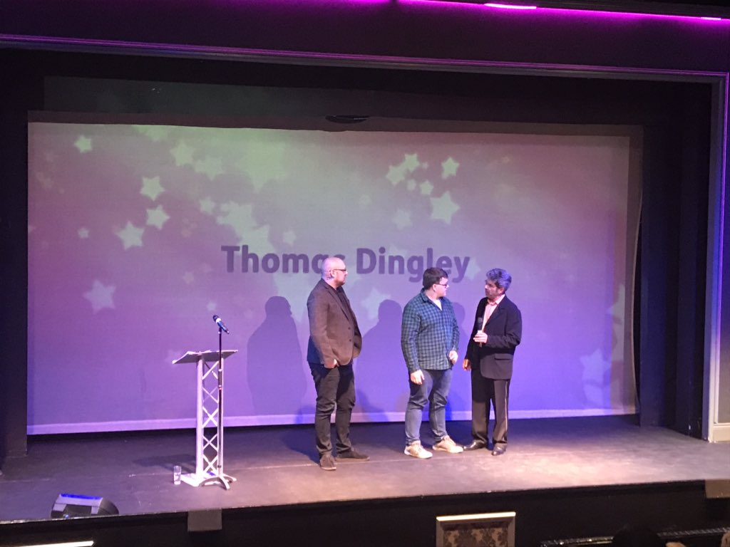 Wahoo!!! Brilliant Tommy won the Youth Champion award. Fantastic to see him up on stage receiving this award for all the volunteering he does in Scarborough. Well done Tommy! #VolunteeringWeek #SRCVA2019