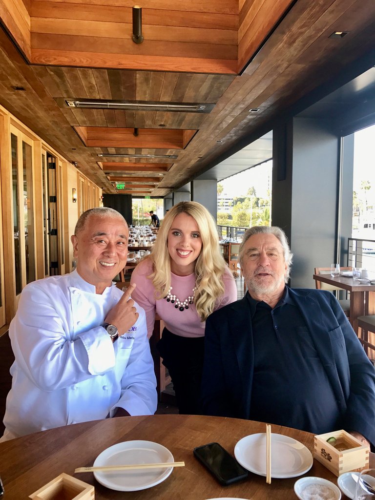 rivieramagoc's tweet photo. #EditorPickOfTheWeek // "In honor of the new #WagyuWhiskyWednesday parties at @nobunewportbeach, here's a throwback to meeting the dynamic duo behind the #Nobu brand: Chef Nobu Matsuhisa (@therealnobu) and #AcademyAward winner #RobertDeNiro!"-Allison Mitchell // @allis0nmitchell https://t.co/eP5BEeIZV0