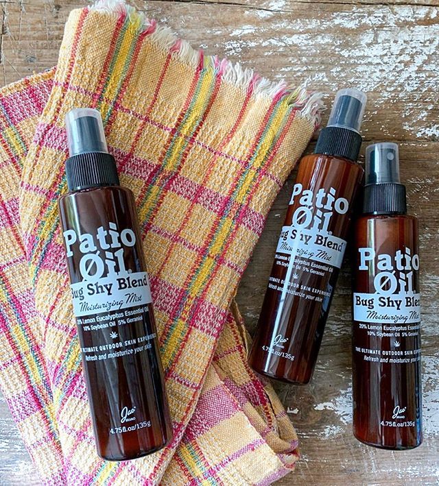 Repost from our friends <a href="/shop_pod/">Pro-Pod Shop</a> who are located in Cambridge, MA // They love our #PatioOil for it’s ability to naturally repel insects while simultaneously keeping the skin soft and moisturized with a blend of natural oils: lemon, eucalyptus, chamomil… bit.ly/2ESASGQ