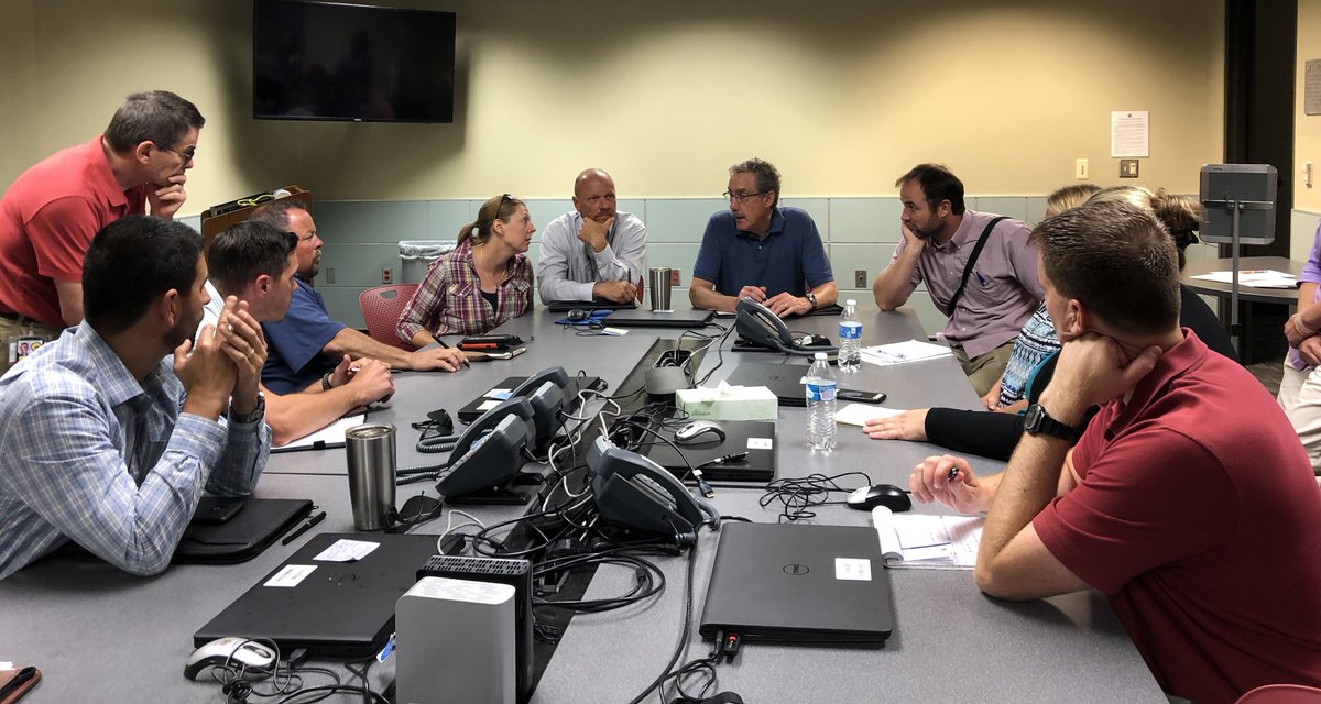 douglascountyks's tweet photo. Douglas County department, township, city and agency leaders  discuss immediate needs and next steps in helping residents recover from the tornado. 
Please call 2-1-1 if you need any assistance!
@dgcoem @LDCHEALTH @lawrenceks @WestarEnergy https://t.co/d7u3uHqLvI