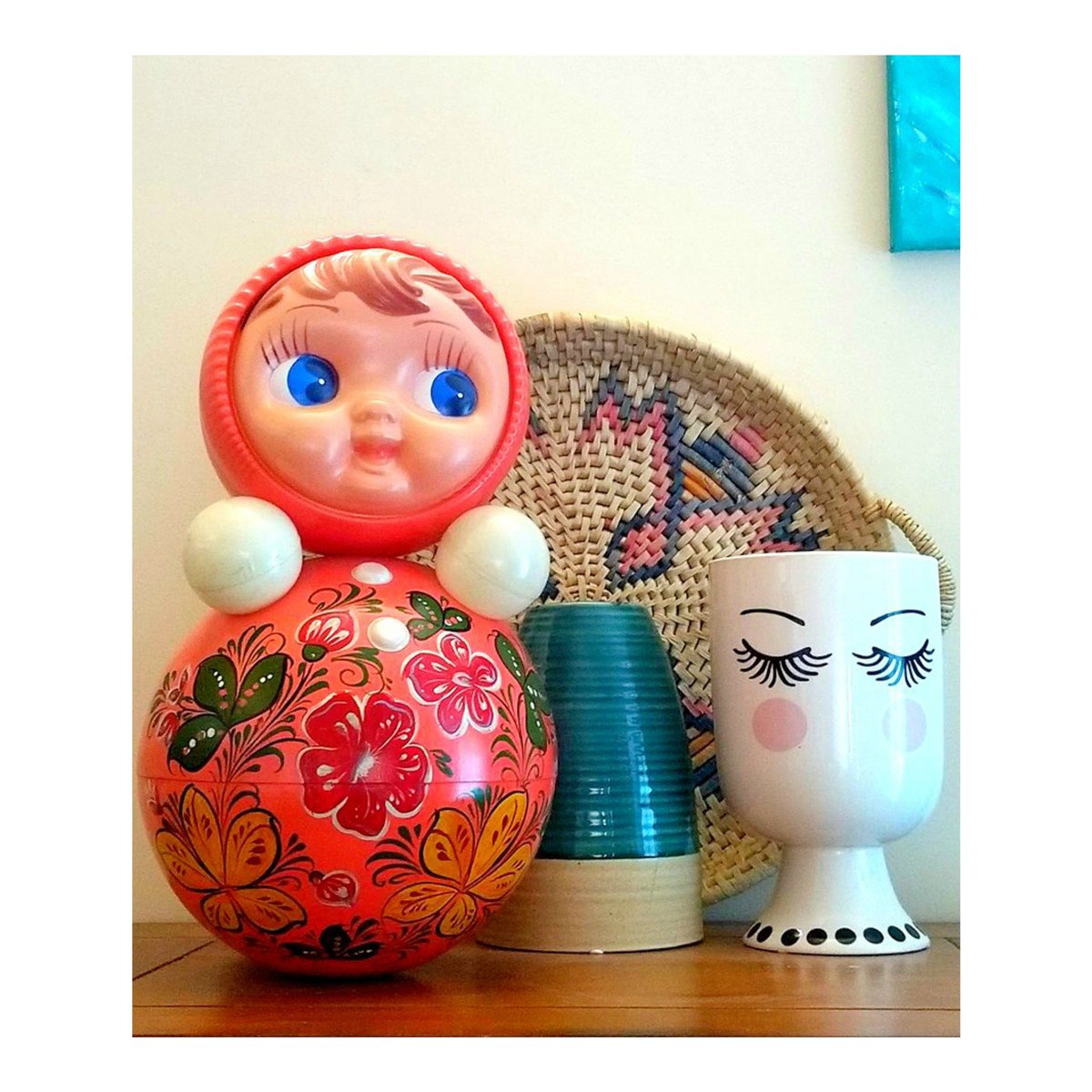 JunkYardBlonde's tweet photo. Vintage Nevalyashka Roly Poly Doll, Roly Poly Ding Doll 15 3/4" Tall, USSR, Russian Toys https://t.co/3l3egVSC10 #Etsysellsvintage #JunkYardBlonde #Gotvintage #MaskFaceDoll https://t.co/YW9mTU1eiF