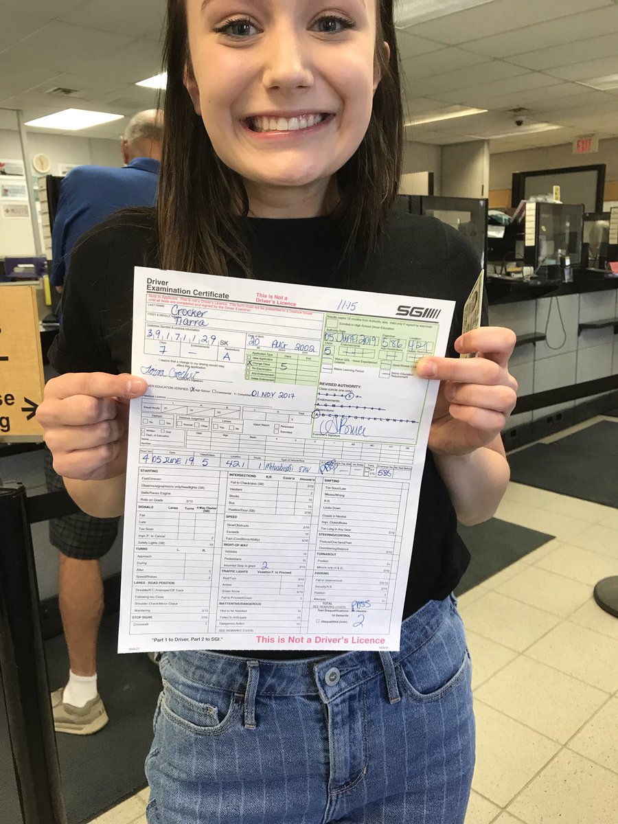 Well she finally did it!!  Congratulations sweetie