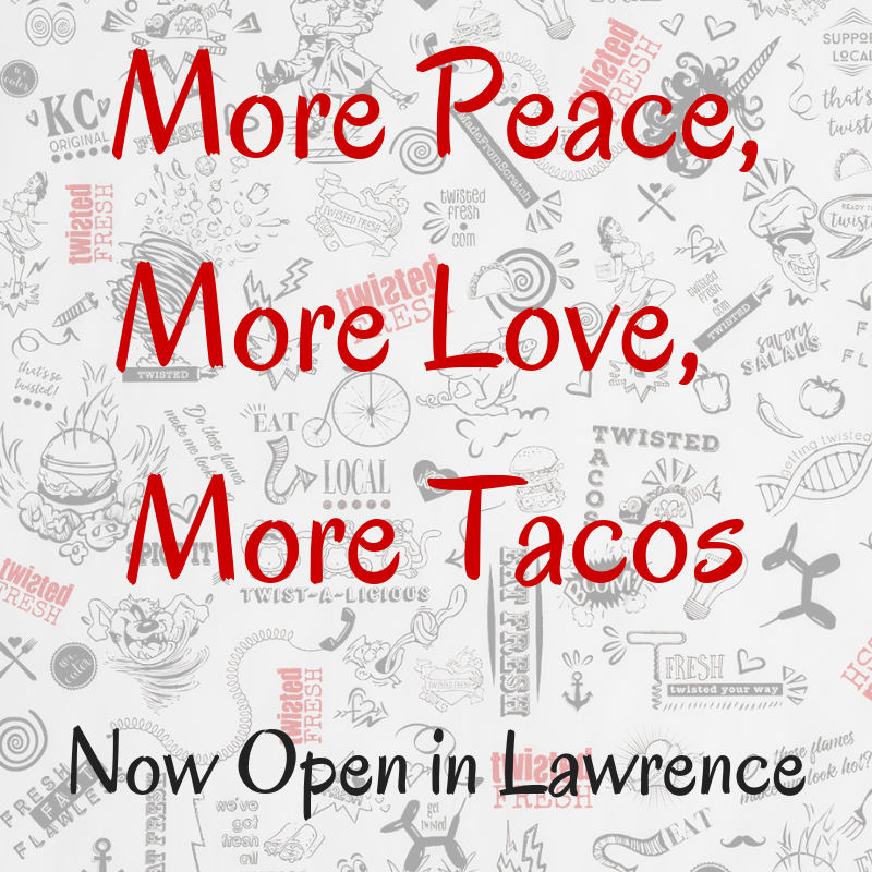 twistedfresh1's tweet photo. Lawrence location is ready to serve you. #lawrence #ku #jayhawks #lunch #healthyfoodoptions #tacos located at 6th and Wakarusa. https://t.co/yykkgZ9sFB