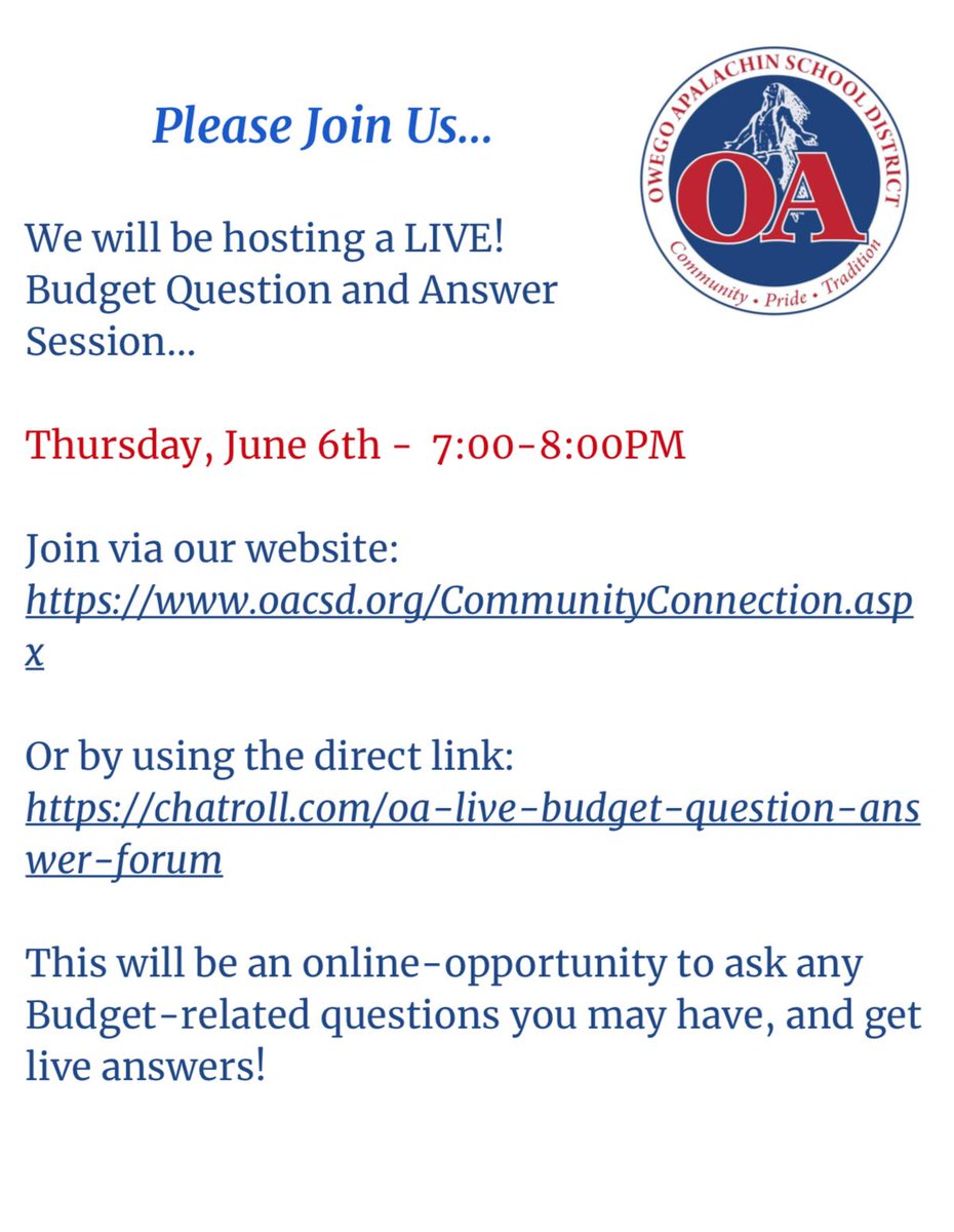 OA Schools tweet media